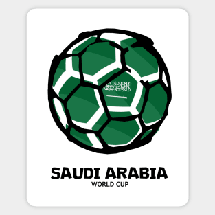 Saudi Arabia Football Country Flag Sticker